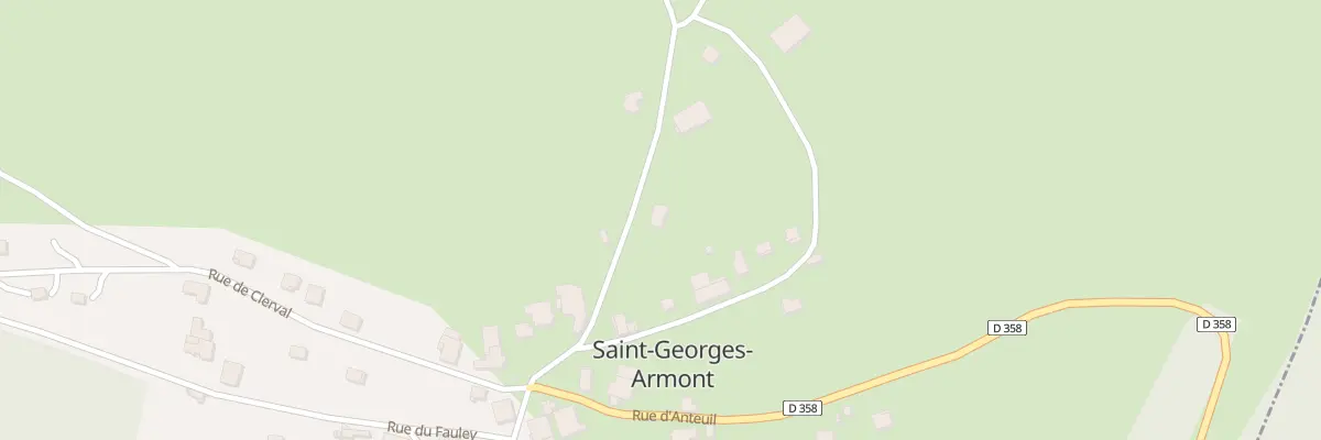 Plan du 1 Rue des Vergers à Saint-Georges-Armont