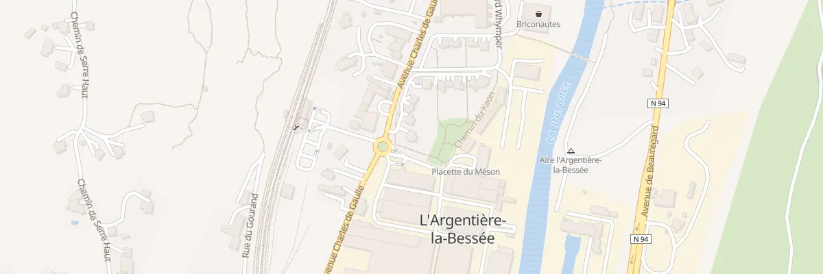 Plan du 27 Av Charles de Gaulle à L’Argentière-la-Bessée