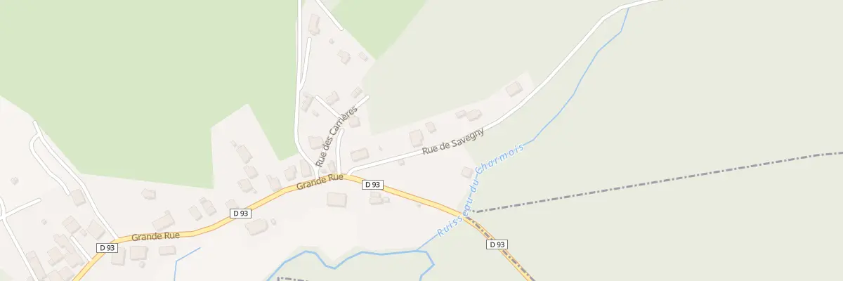 Plan du 3 Rue de Savegny à Mignavillers