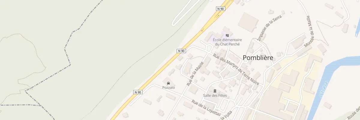 Plan du 9 Imp du Café de la Poste à Saint-Marcel