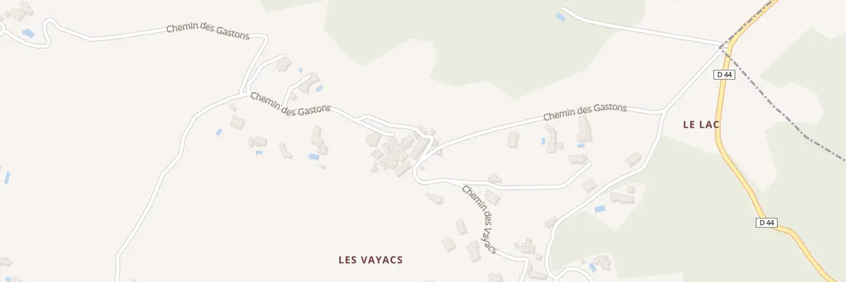 Plan du 13B Hameau des Gastons au Plan-de-la-Tour