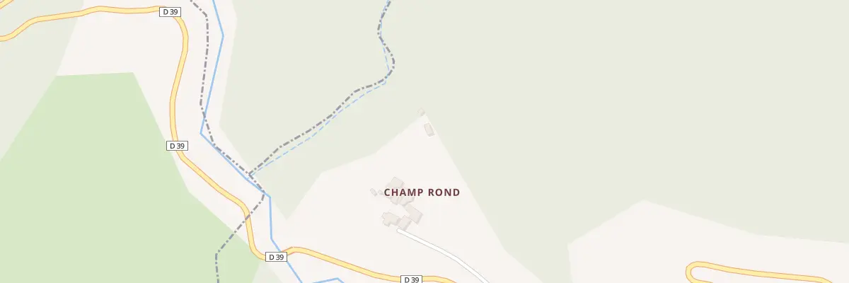 Plan du 5124 Champ Rond à Crévoux