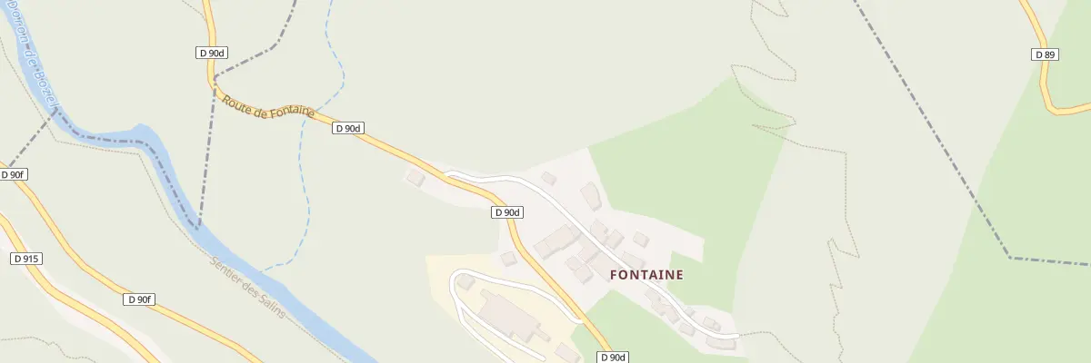 Plan du 3 Che Joseph Marie Perret à Brides-les-Bains