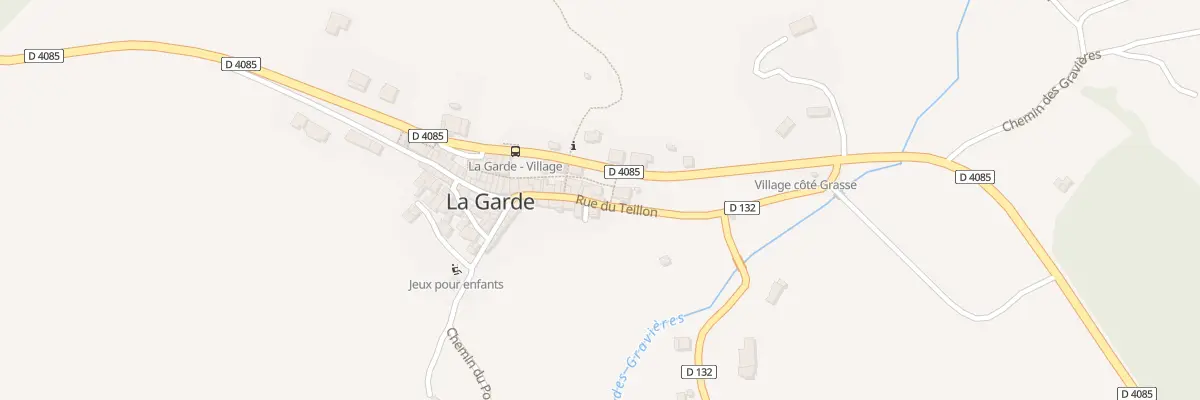 Plan du 5051 Le Village à La Garde