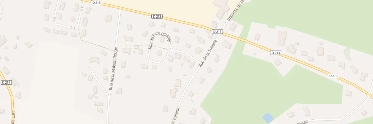 Plan du 22 Rue du Petit Biloirey à Frotey-lès-Lure