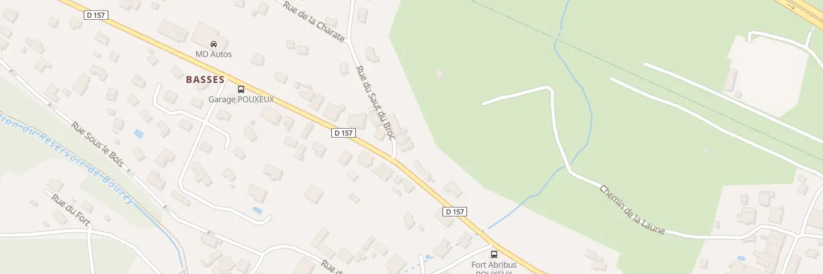 Plan du 30 Rue du Saut du Broc à Pouxeux
