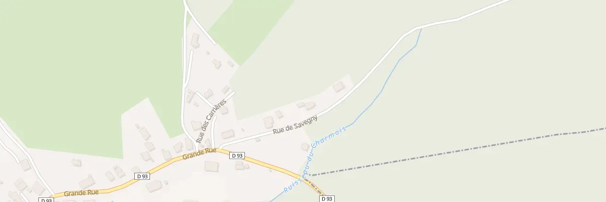 Plan du 5 Rue de Savegny à Mignavillers