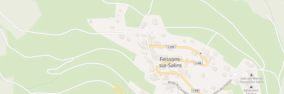 Plan du 5107 La Ville à Feissons-sur-Salins