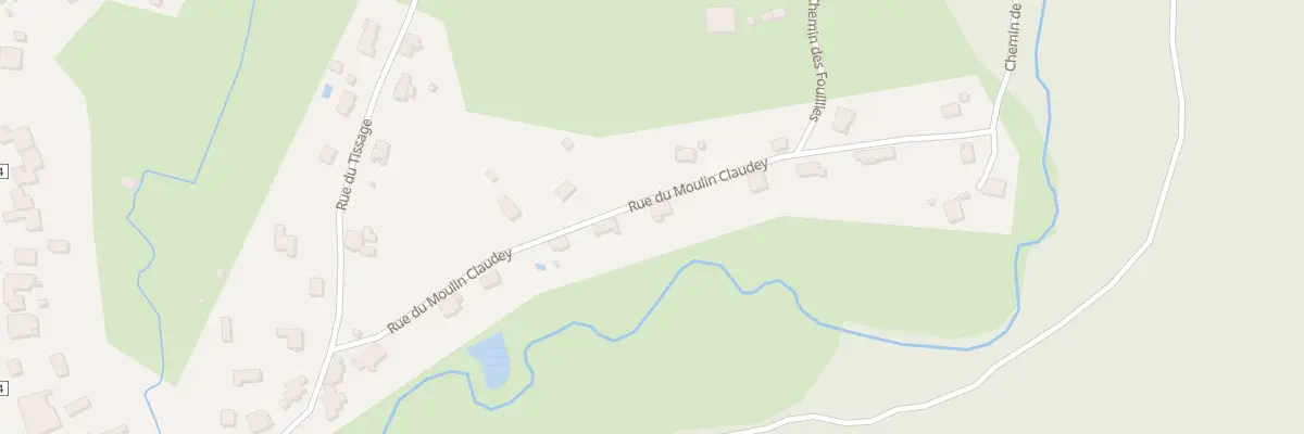 Plan du 10 Rue du Moulin Claudey à Moffans-et-Vacheresse