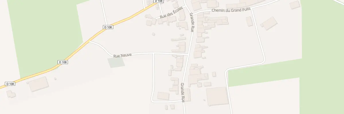 Plan du 3 Rue Neuve à Hénaménil