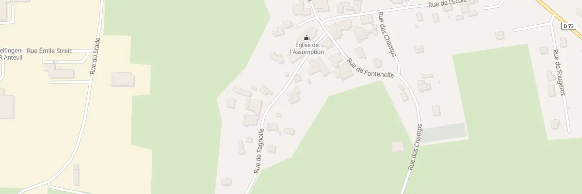 Plan du 11 Rue de Fagnolle à Anteuil