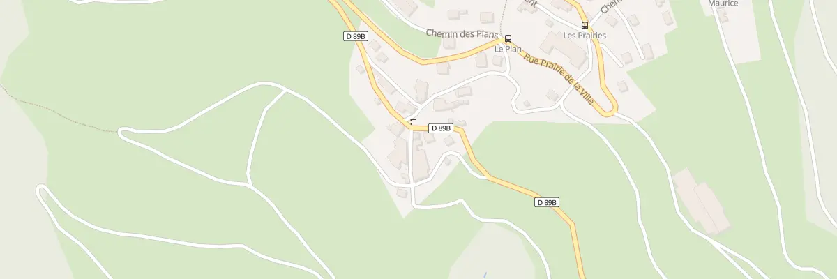 Plan du 470 Rue du Villard à Feissons-sur-Salins