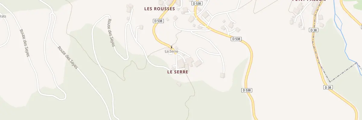 Plan du 1009 Rte de Seyes à Champcella