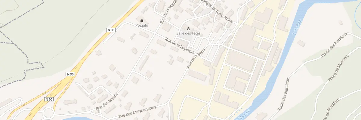 Plan du 234 Rue de la Volta à Saint-Marcel