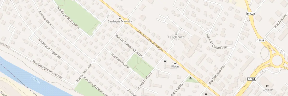 Plan du 3 Rue Pierre Bouverat à Cluses