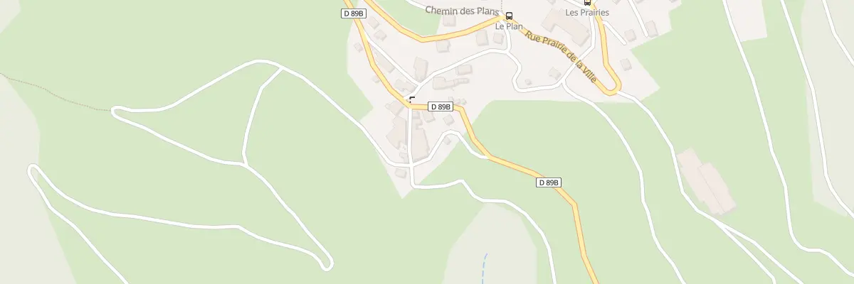 Plan du 49 Che du Pied de la Roche à Feissons-sur-Salins