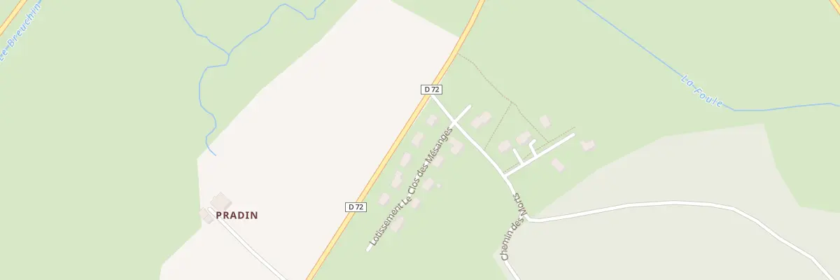 Plan du 4 Le Clos des Mesanges à Faucogney-et-la-Mer
