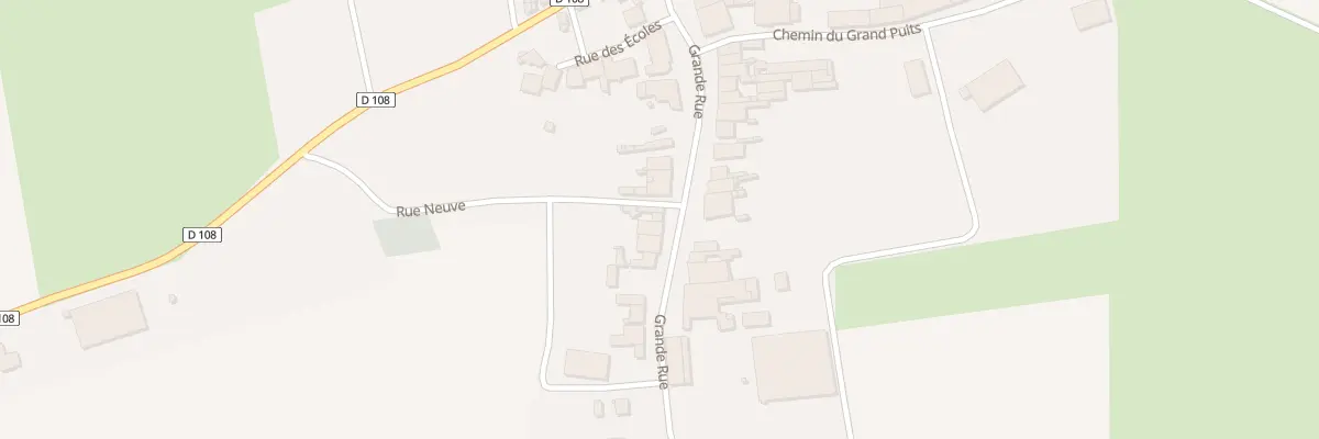 Plan du 1 Rue Neuve à Hénaménil