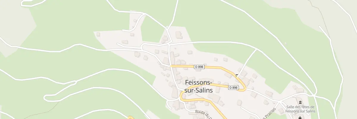 Plan du 5012 La Ville à Feissons-sur-Salins