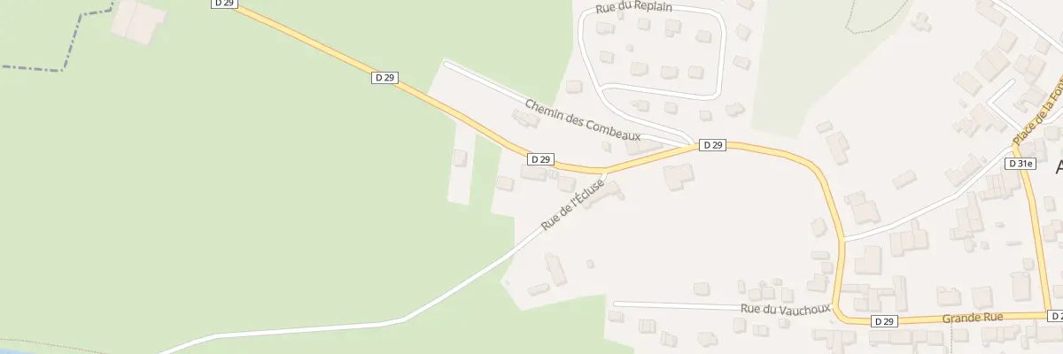 Plan du 57 Gr Grande Rue à Appenans