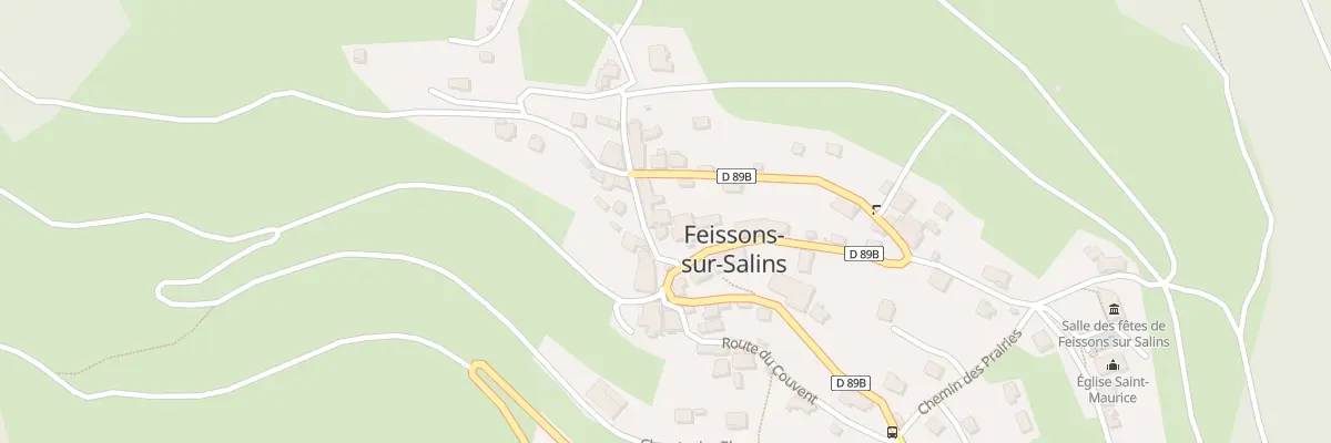 Plan du 5022A La Ville à Feissons-sur-Salins