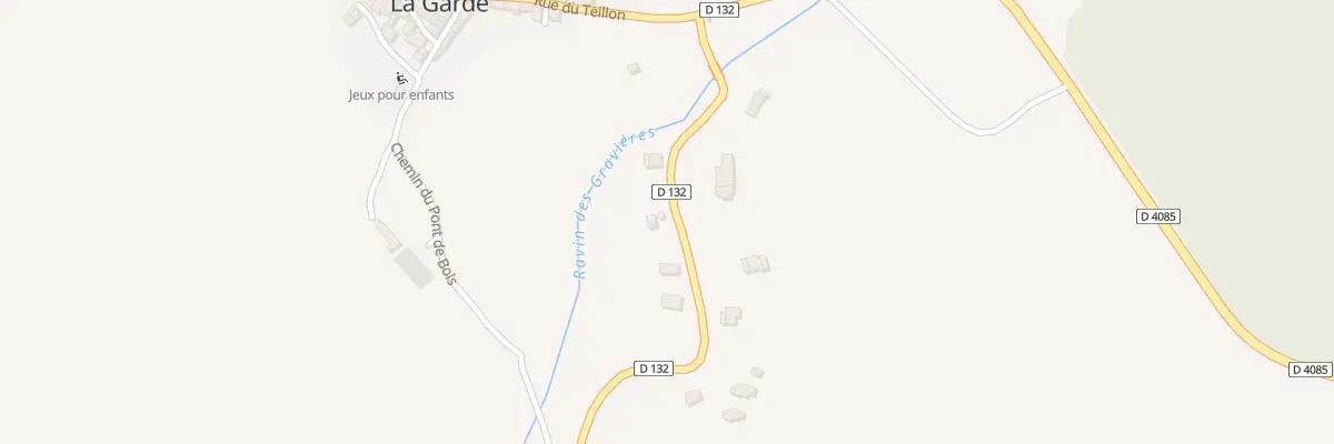 Plan du 7038 Pre de Roux à La Garde