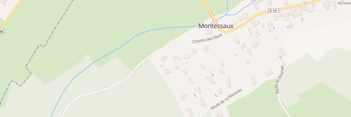 Plan du 9 Chem des Viaux à Montessaux