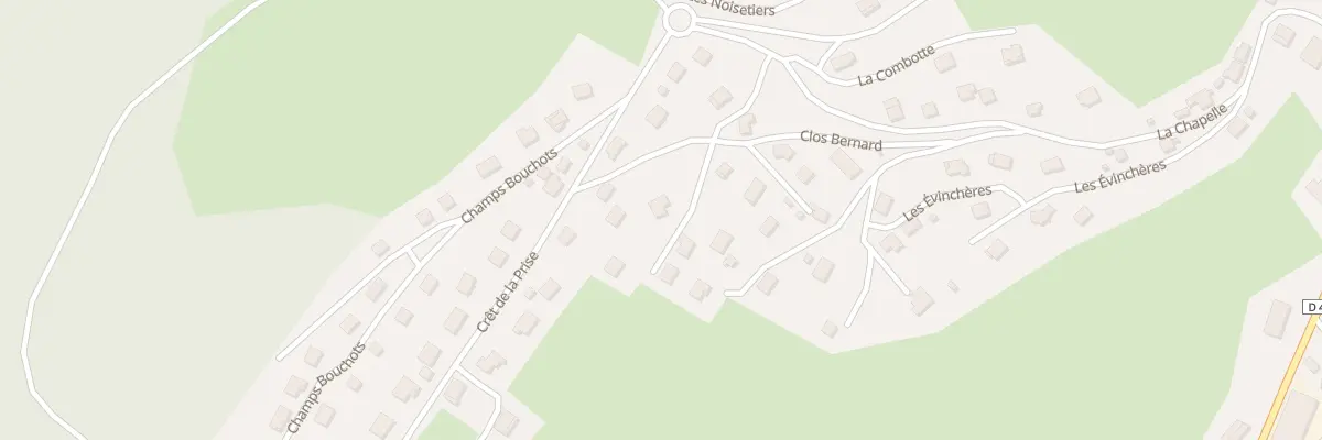 Plan du 16 Clos Bernard à Grand’Combe-Châteleu