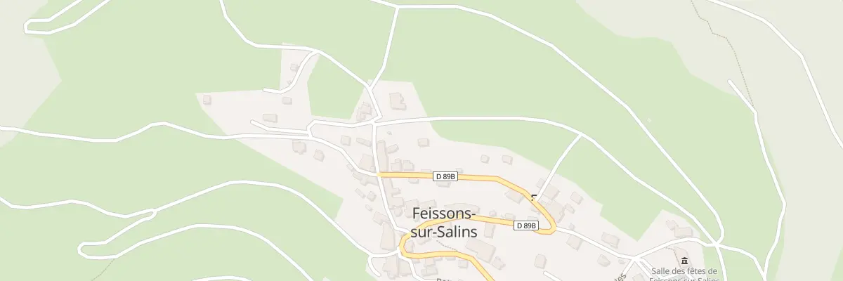Plan du 5093 Le Carroz à Feissons-sur-Salins