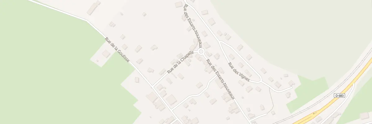 Plan du 4 Rue de la Chapelle à Rang