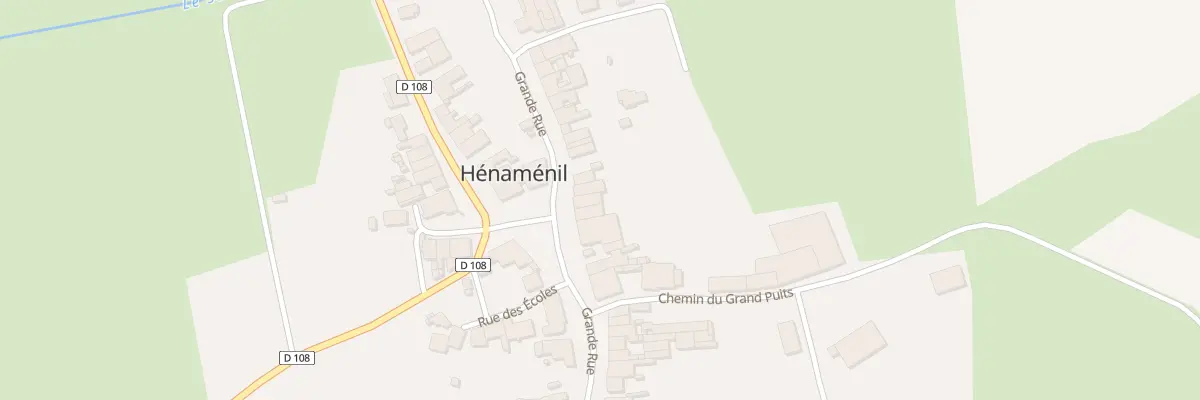 Plan du 32 Grande Rue à Hénaménil