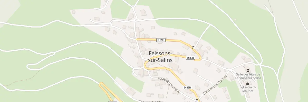 Plan du 5072 La Ville à Feissons-sur-Salins