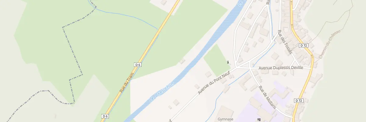 Plan du 9002 Voie du Tram à Faucogney-et-la-Mer