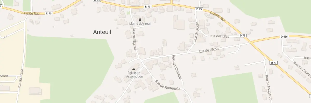 Plan du 12 Rue de l’Ecole à Anteuil