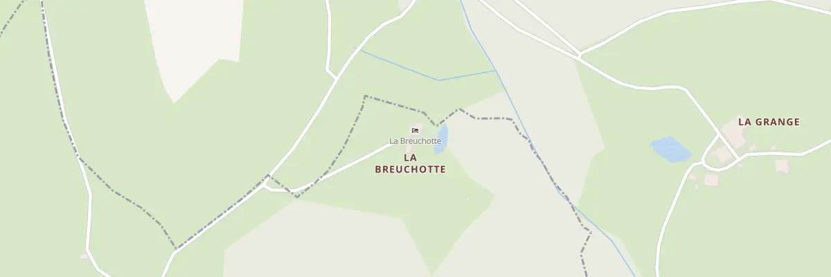 Plan du 1 La Breuchotte à Amont-et-Effreney