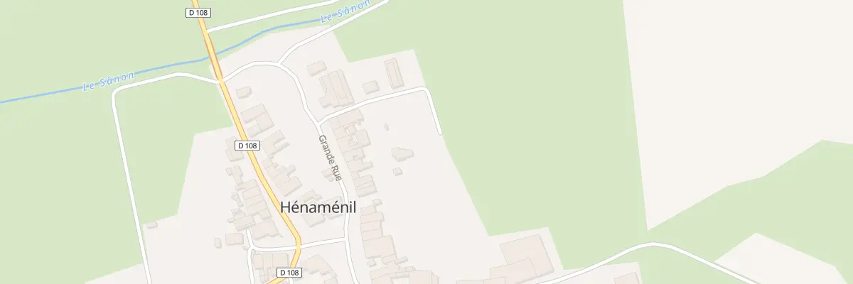 Plan du 38T Grande Rue à Hénaménil