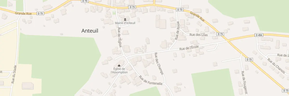 Plan du 10 Rue de l’Ecole à Anteuil