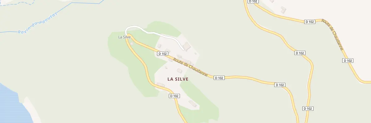 Plan du 3400 Rte de Chaudanne à Demandolx