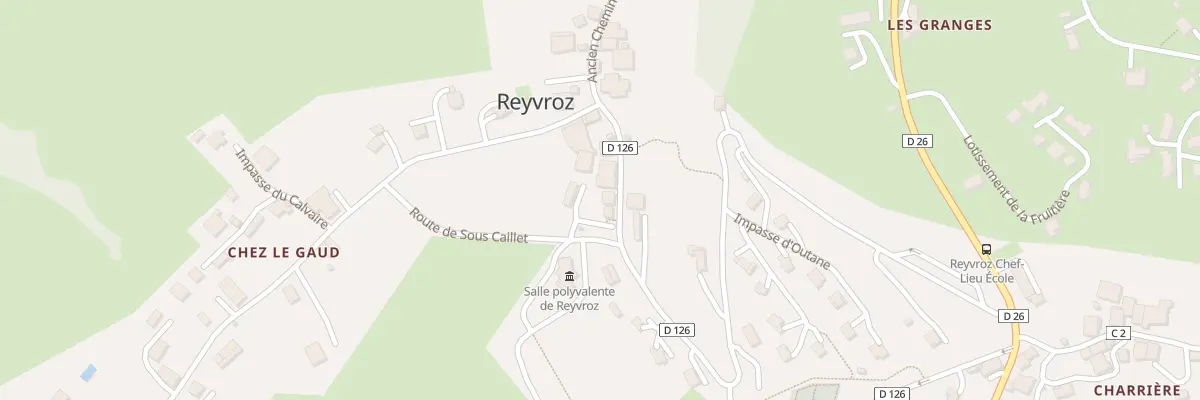 Plan de Reyvroz à Reyvroz
