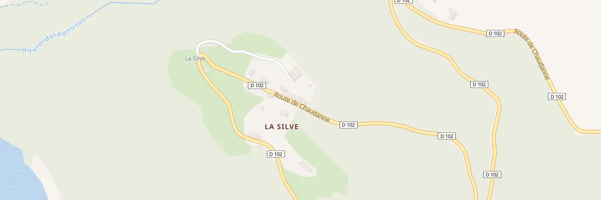 Plan du 5015 La Silve à Demandolx