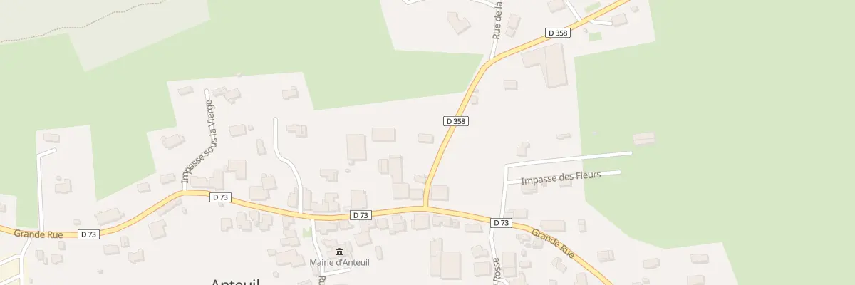 Plan du 1 Rue de Champ Dolent à Anteuil