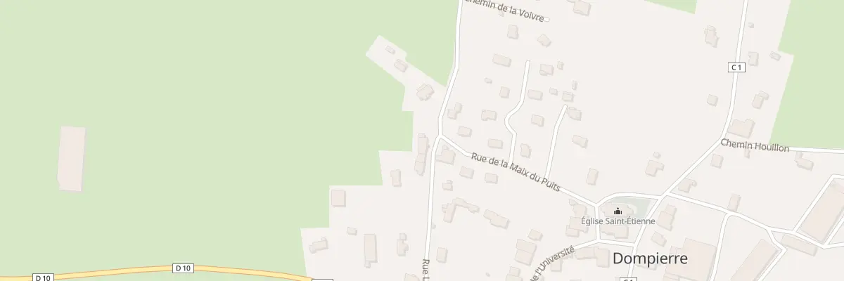 Plan du 9 Rue Landi à Dompierre