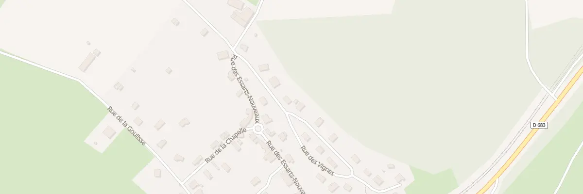 Plan du 5 Rue des Vignes à Rang
