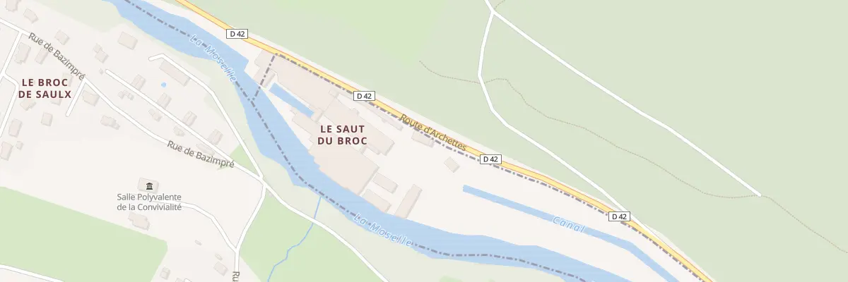 Plan du 11 Rte d’Archettes à Jarménil