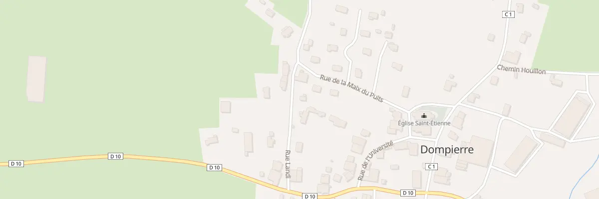 Plan du 4 Rue Landi à Dompierre