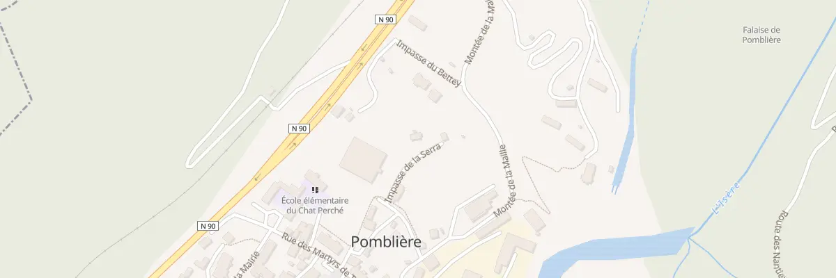 Plan du 63 Imp de la Serra à Saint-Marcel