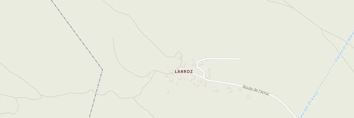 Plan du 1550 Rte de l’Arroz à Châtillon-sur-Cluses