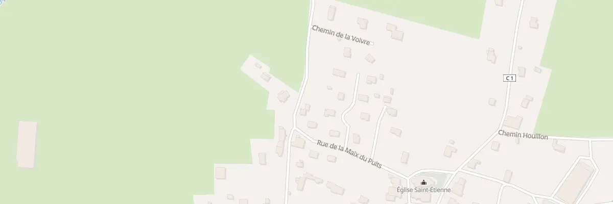Plan du 2 Che de la Voivre à Dompierre