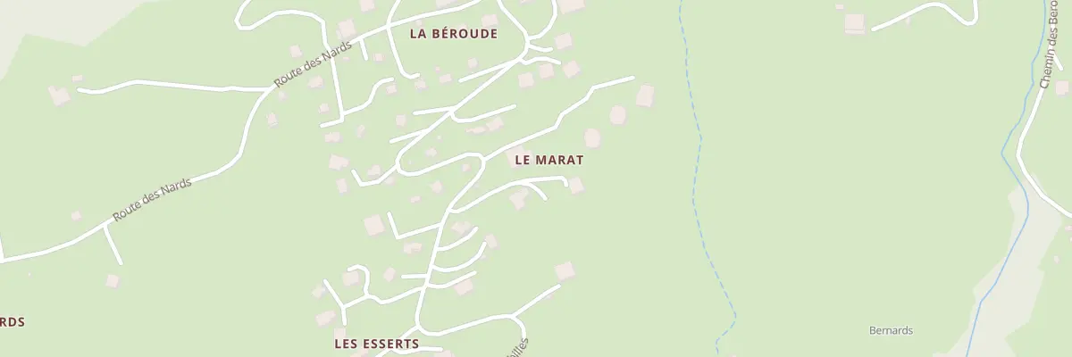 Plan du 955 Rte des Grabilles à Praz-sur-Arly