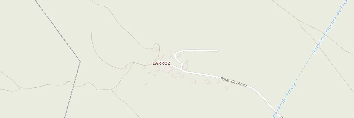 Plan du 1460 Rte de l’Arroz à Châtillon-sur-Cluses